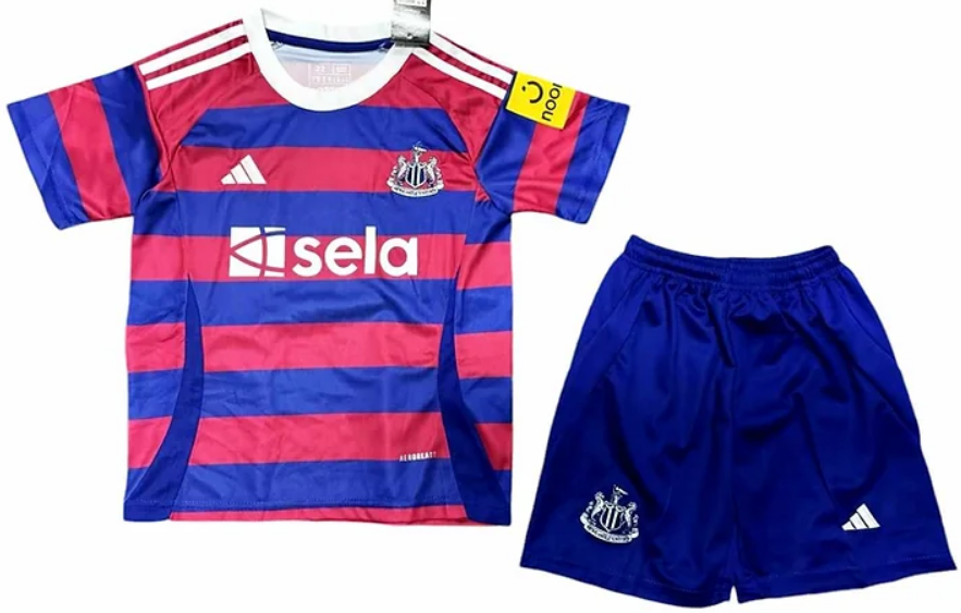 Kit infantil II Newcastle United 2024 2025 Adidas oficial 